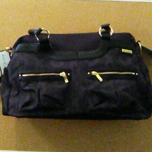 JJCole Diaper Satchel w/ stroller hooks & Pad